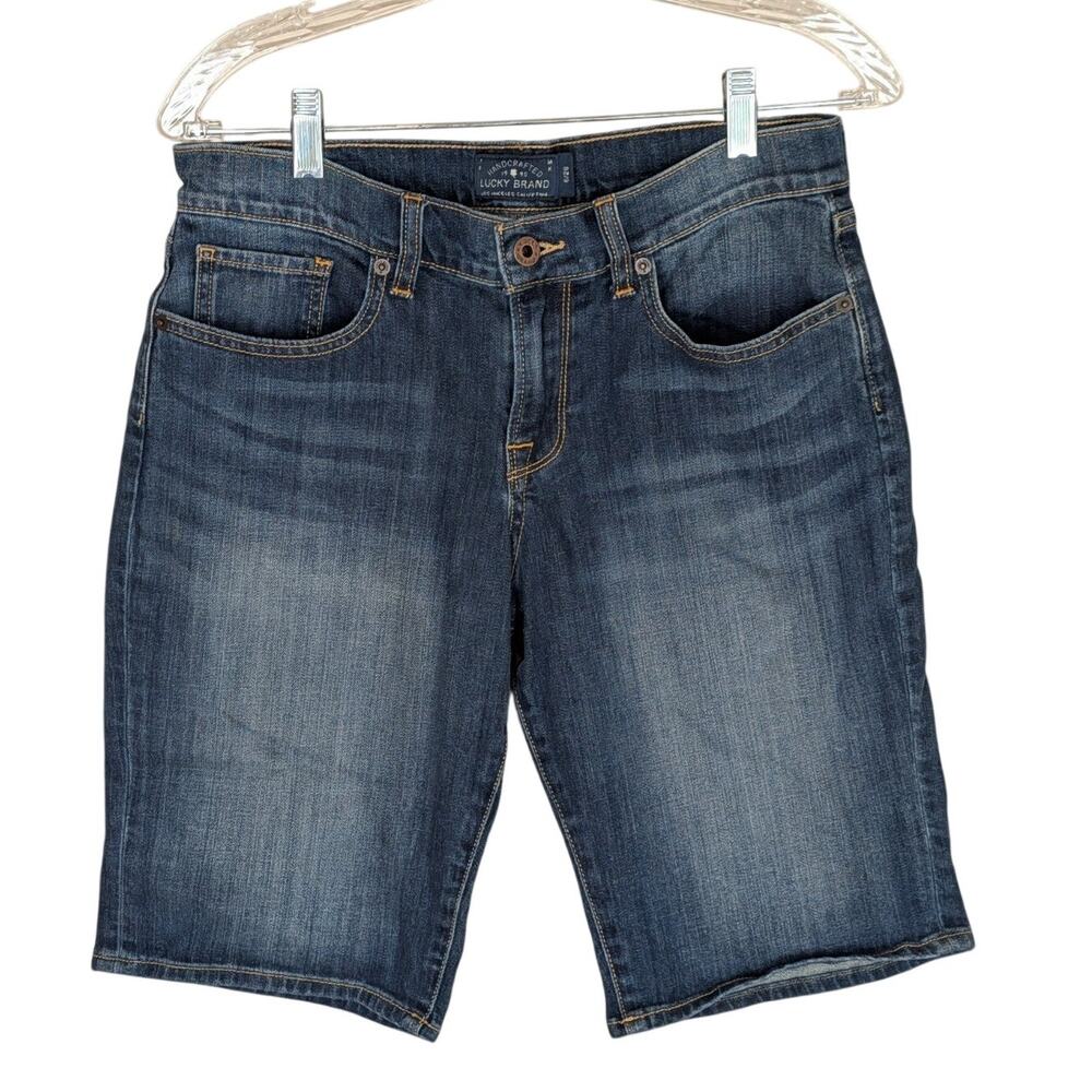 Lucky Jean Shorts Women’s Size 6/28 The Bermuda Denim Jorts 11" Inseam